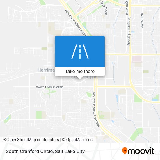 Mapa de South Cranford Circle