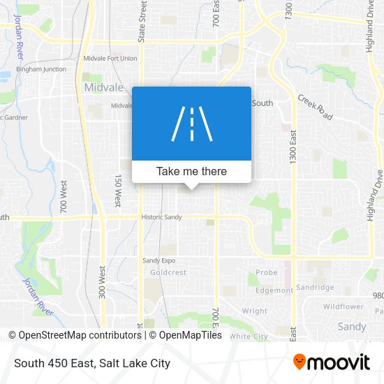 Mapa de South 450 East
