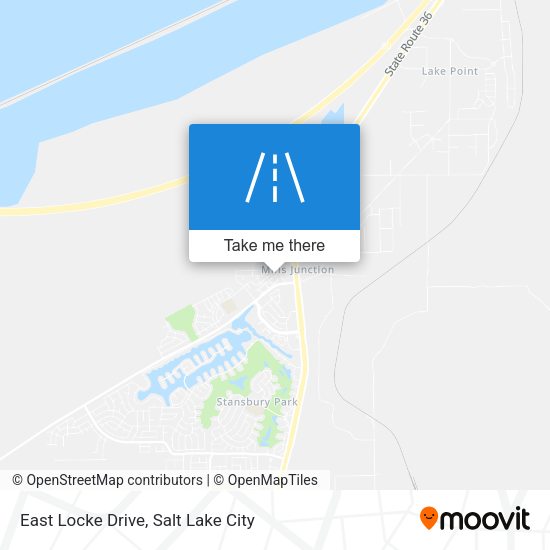 East Locke Drive map