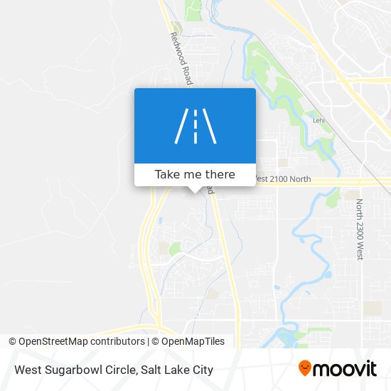 Mapa de West Sugarbowl Circle