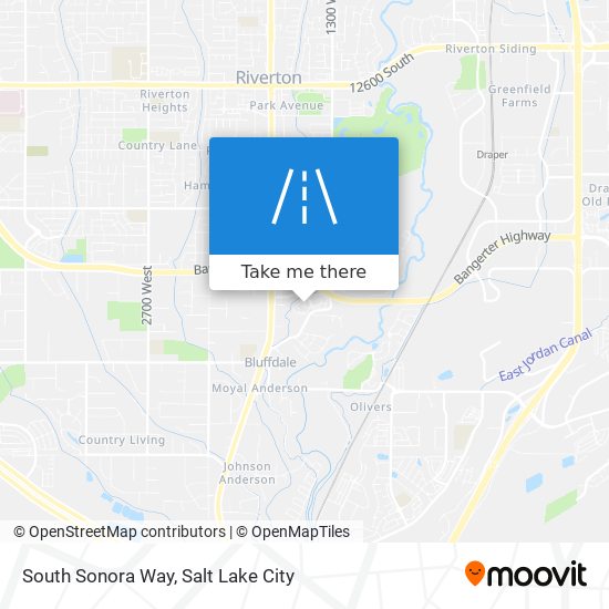 Mapa de South Sonora Way