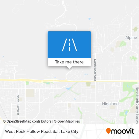 Mapa de West Rock Hollow Road