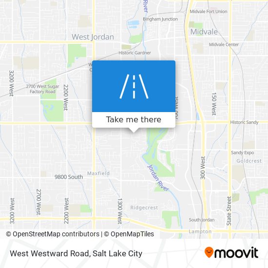 West Westward Road map