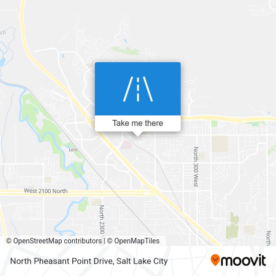 North Pheasant Point Drive map