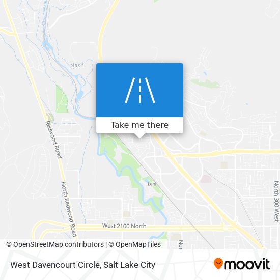 Mapa de West Davencourt Circle