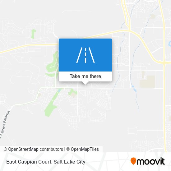 East Caspian Court map