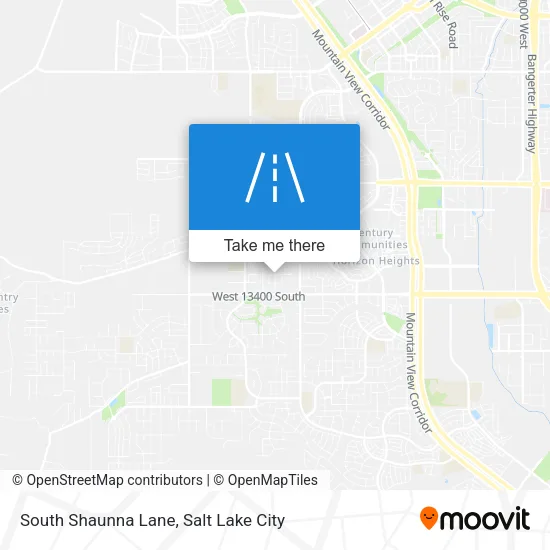 South Shaunna Lane map
