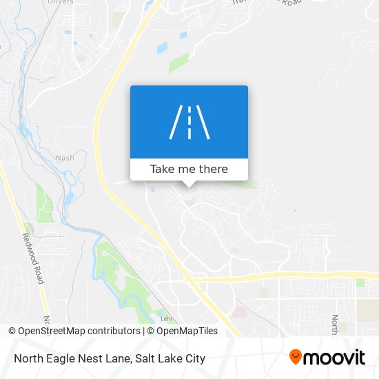 Mapa de North Eagle Nest Lane