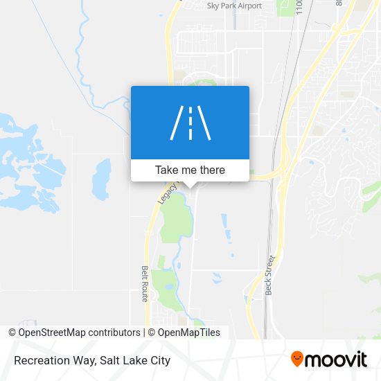 Recreation Way map