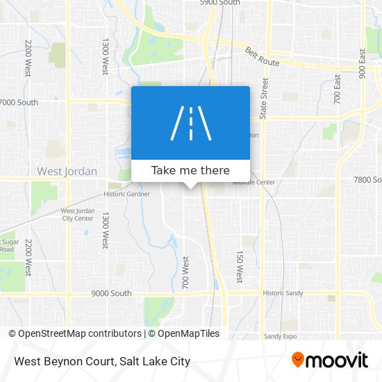 West Beynon Court map