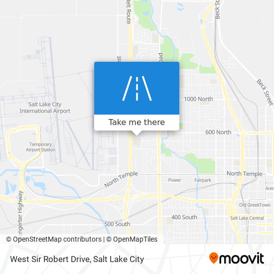 Mapa de West Sir Robert Drive