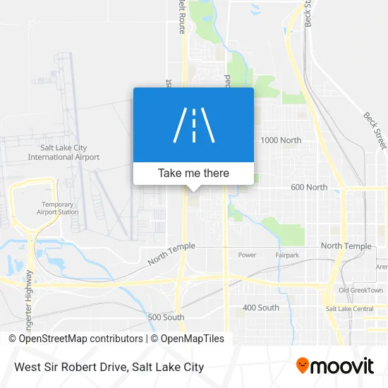 Mapa de West Sir Robert Drive