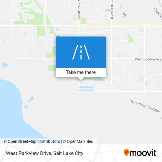 West Parkview Drive map