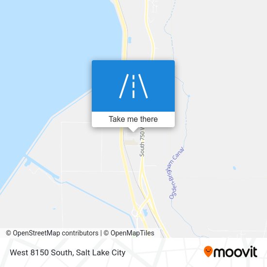 Mapa de West 8150 South