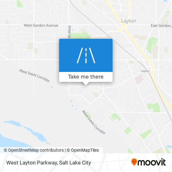 Mapa de West Layton Parkway