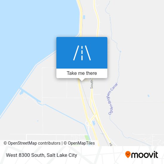 Mapa de West 8300 South