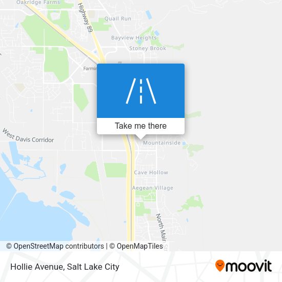 Mapa de Hollie Avenue