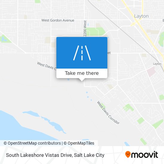 Mapa de South Lakeshore Vistas Drive