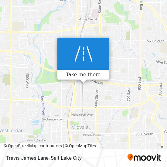 Travis James Lane map