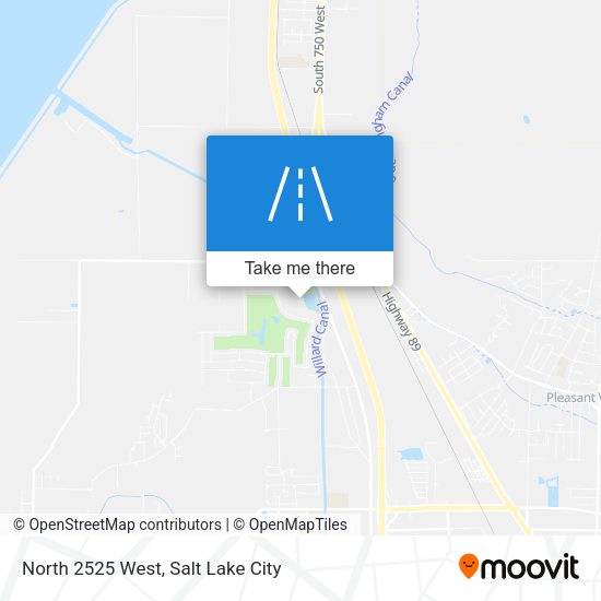 Mapa de North 2525 West