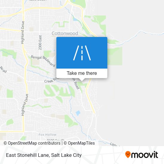 East Stonehill Lane map