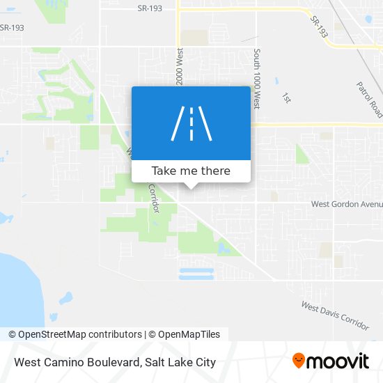 Mapa de West Camino Boulevard