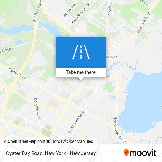 Oyster Bay Road map