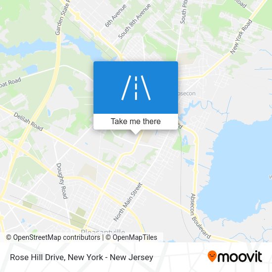 Mapa de Rose Hill Drive