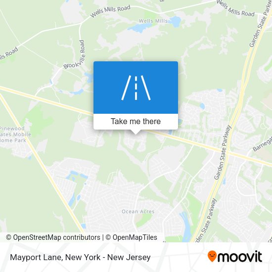 Mapa de Mayport Lane