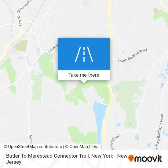Butler To Merestead Connector Trail map