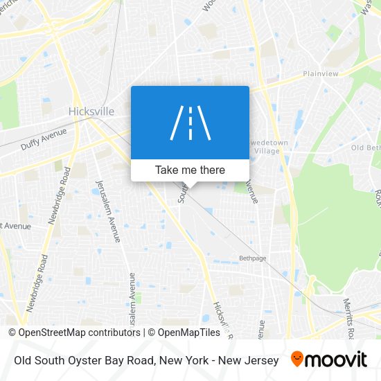 Mapa de Old South Oyster Bay Road