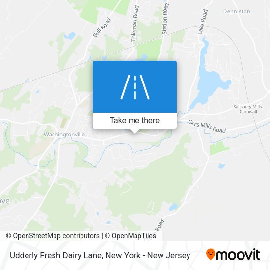 Udderly Fresh Dairy Lane map