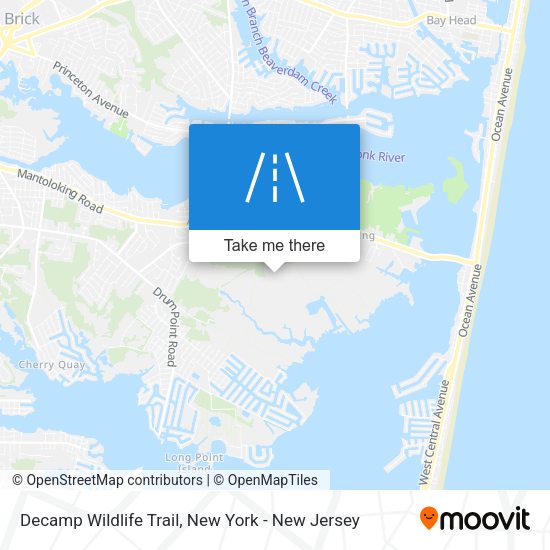 Mapa de Decamp Wildlife Trail