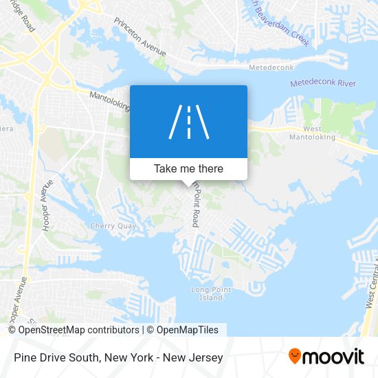 Mapa de Pine Drive South