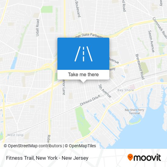 Mapa de Fitness Trail
