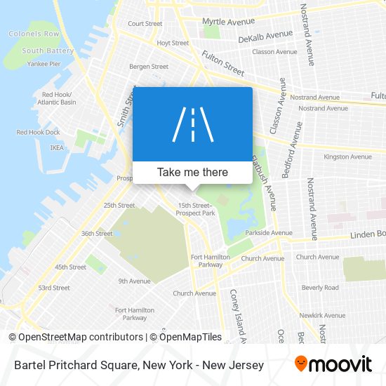 Bartel Pritchard Square map