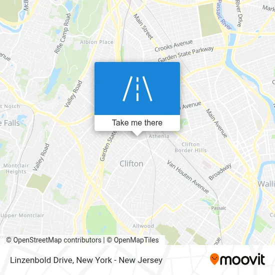 Linzenbold Drive map