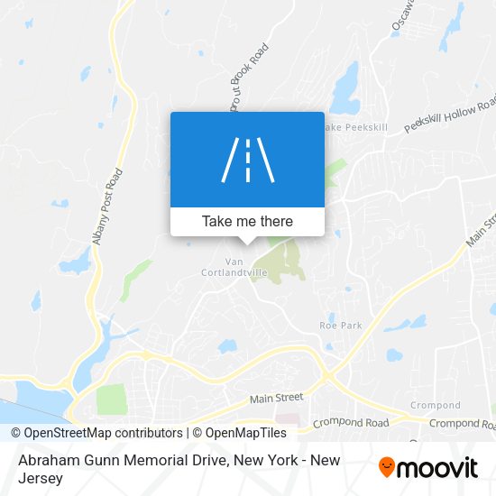 Abraham Gunn Memorial Drive map