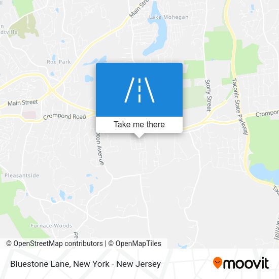 Mapa de Bluestone Lane