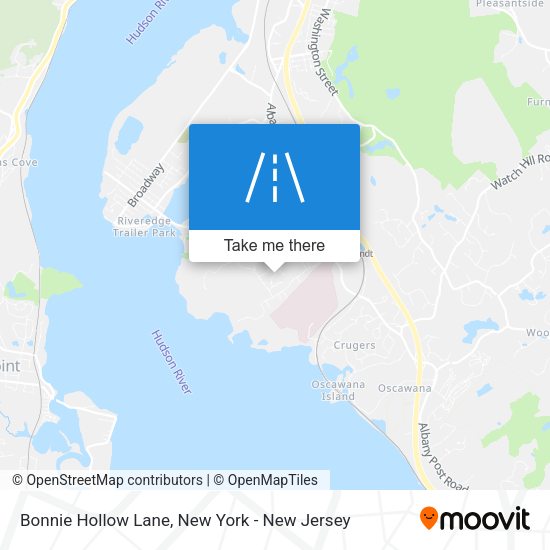 Mapa de Bonnie Hollow Lane