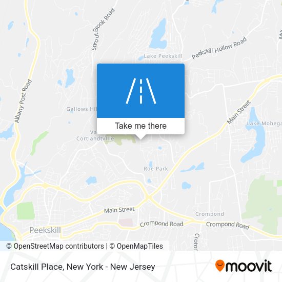 Mapa de Catskill Place