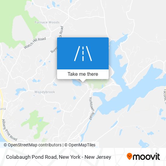 Mapa de Colabaugh Pond Road