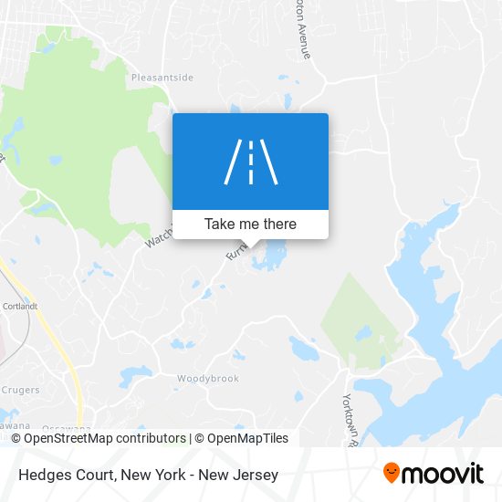 Hedges Court map