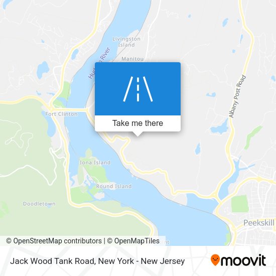 Mapa de Jack Wood Tank Road