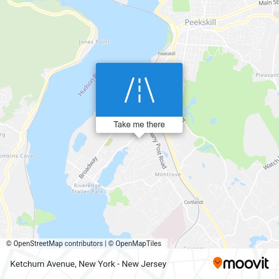 Mapa de Ketchum Avenue