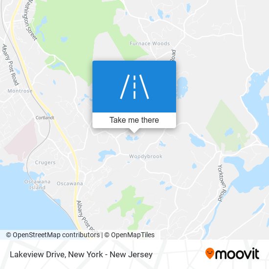 Lakeview Drive map