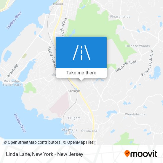 Linda Lane map