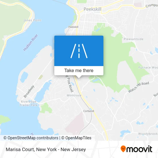 Mapa de Marisa Court