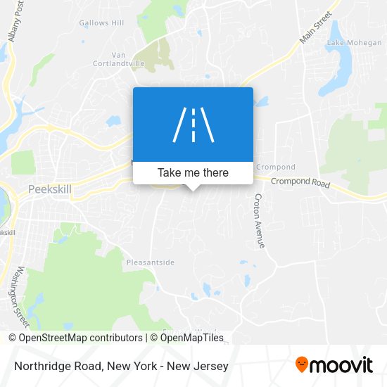 Mapa de Northridge Road