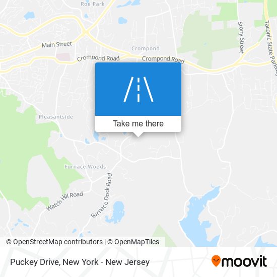 Puckey Drive map